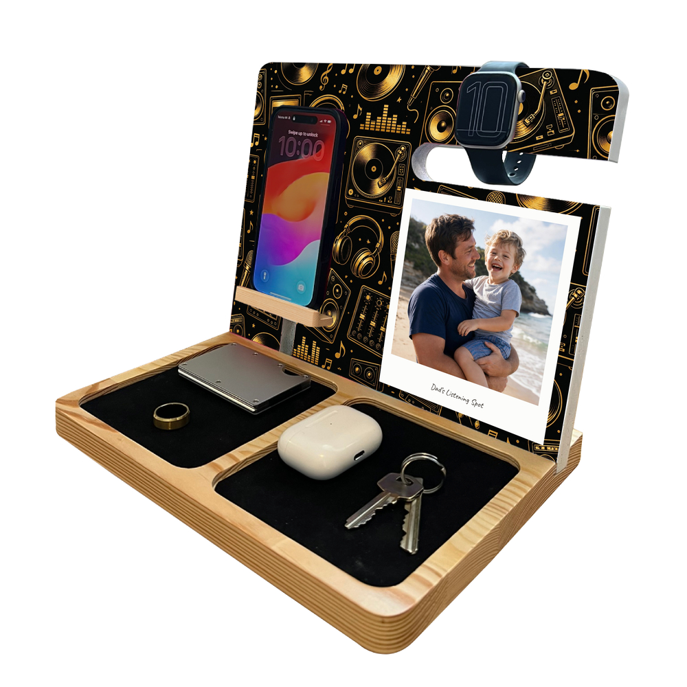 Golden Vinyl Sessions personalised Stow Deck
